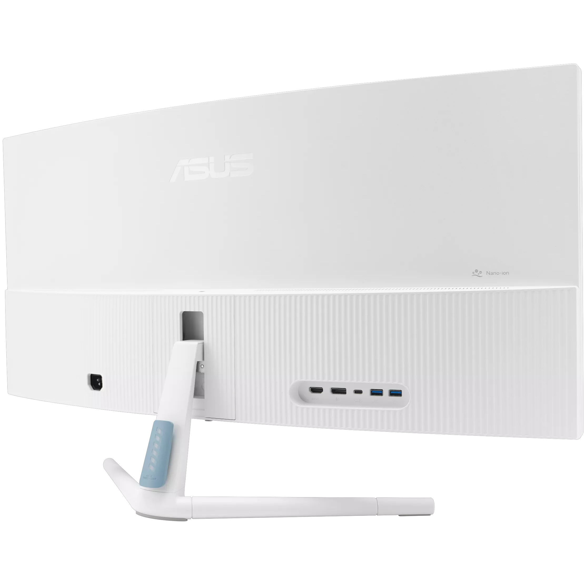 A large main feature product image of ASUS VU34WCIP-W - 34" Curved 1440p 100Hz 1ms VA Monitor