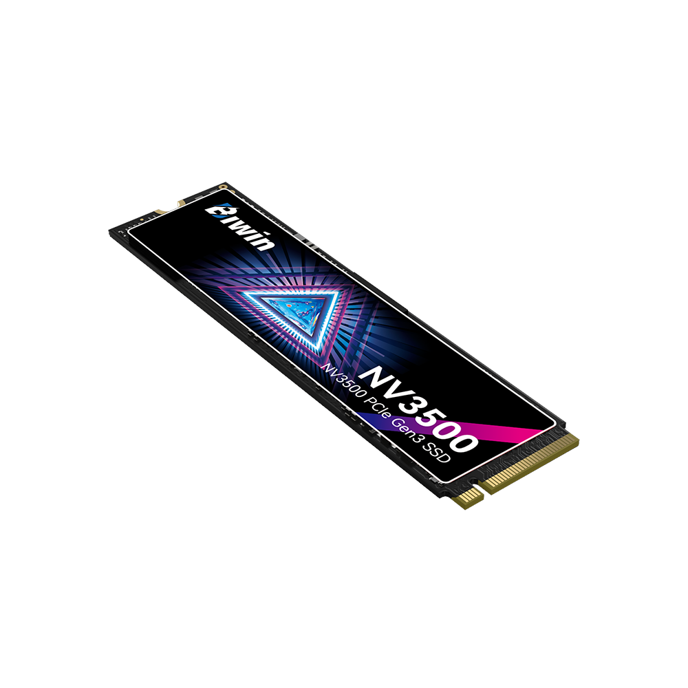 A large main feature product image of EX-DEMO BIWIN Black Opal NV3500 PCIe Gen3 NVMe M.2 SSD - 512GB