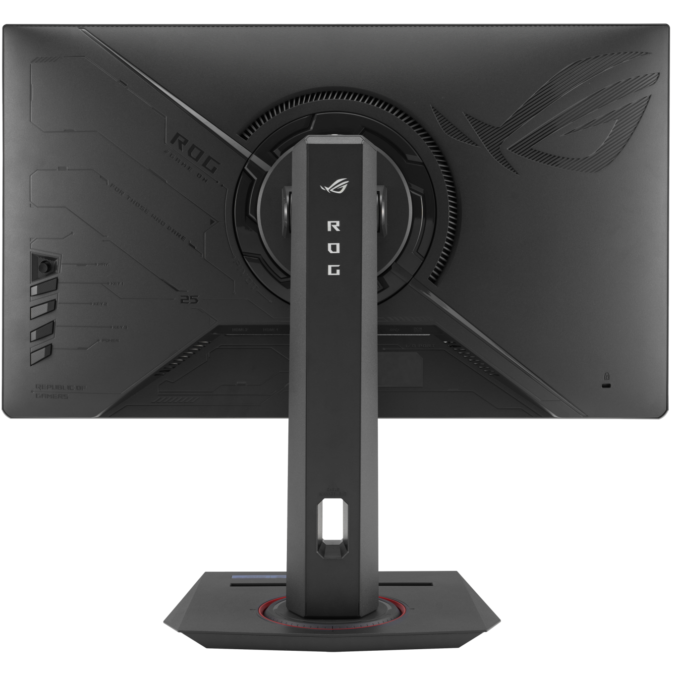 A large main feature product image of ASUS ROG Strix XG259CS - 25" 1080p 180Hz 1ms Fast IPS Gaming Monitor