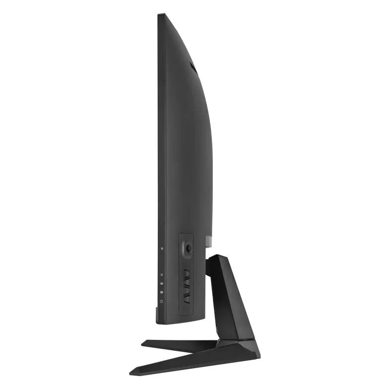 A large main feature product image of EX-DEMO ASUS TUF Gaming VG27WQ3B - 27" Curved 1440p 180Hz Fast VA Monitor