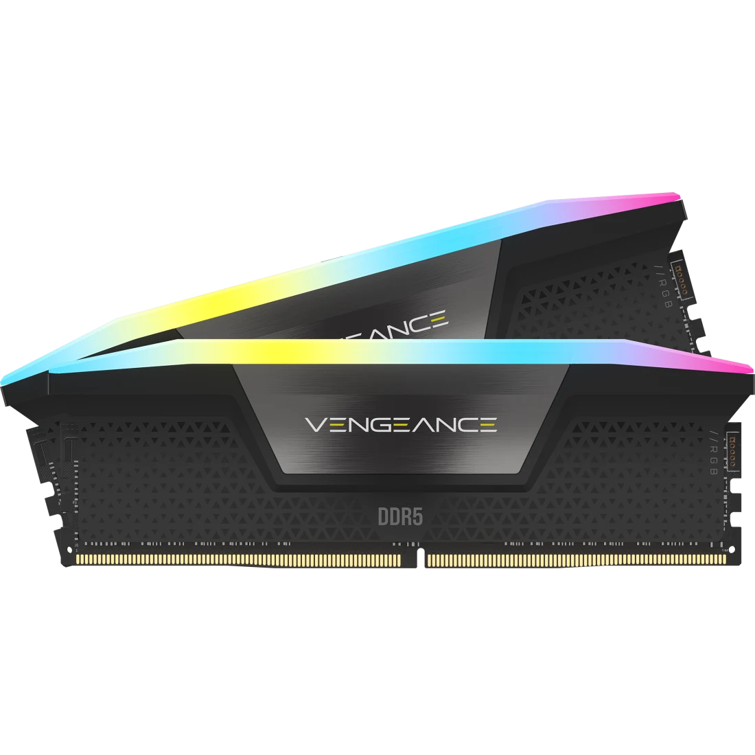 A large main feature product image of Corsair Vengeance RGB 64GB Kit (2x32GB) XMP DDR5-6000 C40