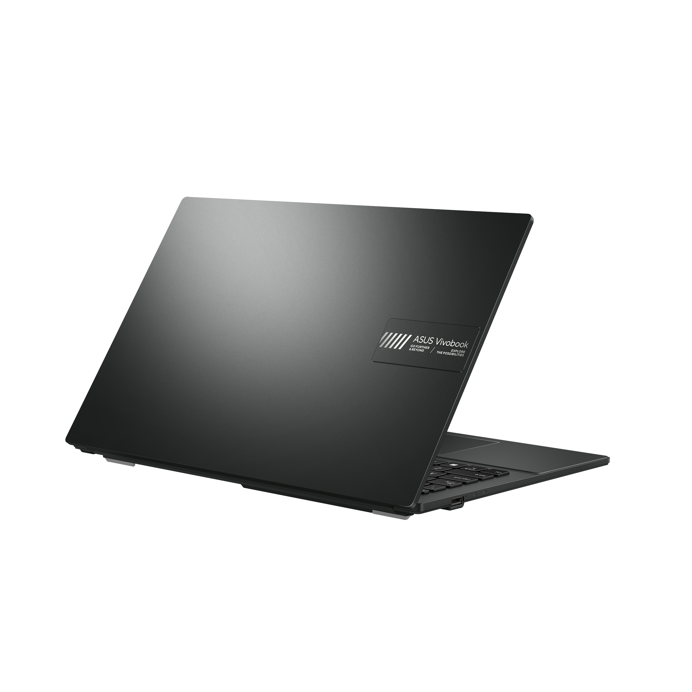 A large main feature product image of EX-DEMO ASUS Vivobook Go 15 (E1504) - 15.6" Ryzen 5 7520U, 16GB/512GB - Win 11 Notebook