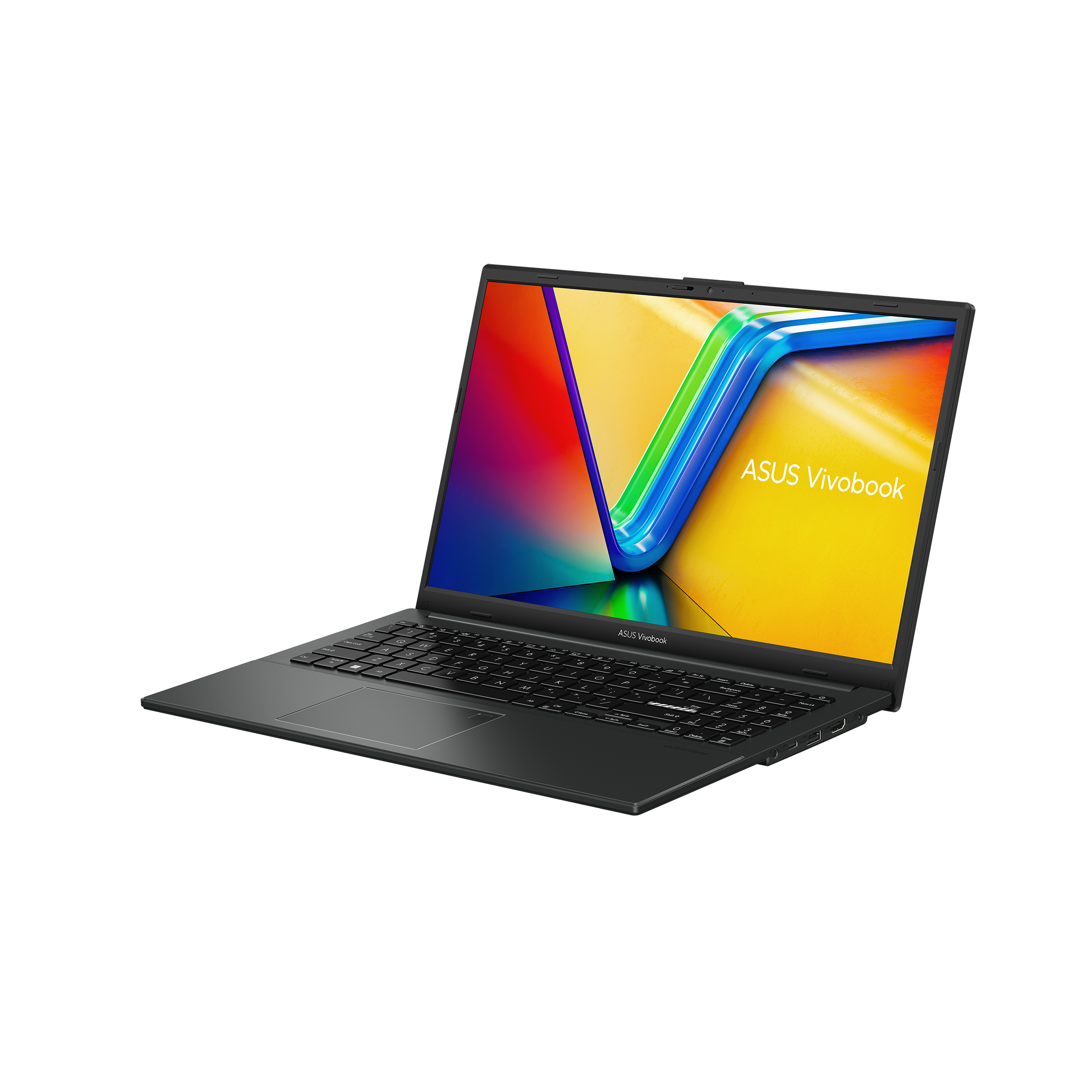 A large main feature product image of EX-DEMO ASUS Vivobook Go 15 (E1504) - 15.6" Ryzen 5 7520U, 16GB/512GB - Win 11 Notebook