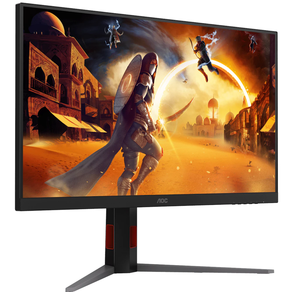 A large main feature product image of EX-DEMO AOC Gaming U32G4 - 32" 1080p 320Hz / 4K 2160p 160Hz Dual-Mode Fast IPS Monitor