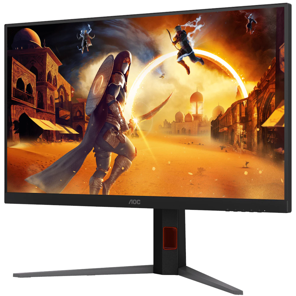 A large main feature product image of EX-DEMO AOC Gaming U32G4 - 32" 1080p 320Hz / 4K 2160p 160Hz Dual-Mode Fast IPS Monitor