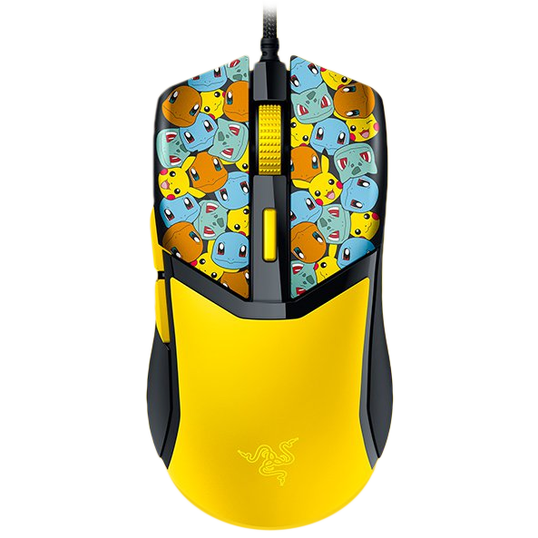 A large main feature product image of Razer Cobra - Customizable Gaming Mouse - Pokémon Kanto Starters Edition