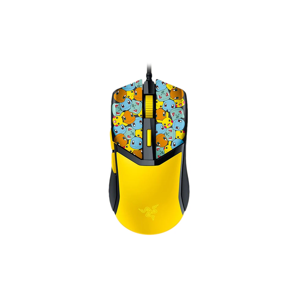 A large main feature product image of Razer Cobra - Customizable Gaming Mouse - Pokémon Kanto Starters Edition