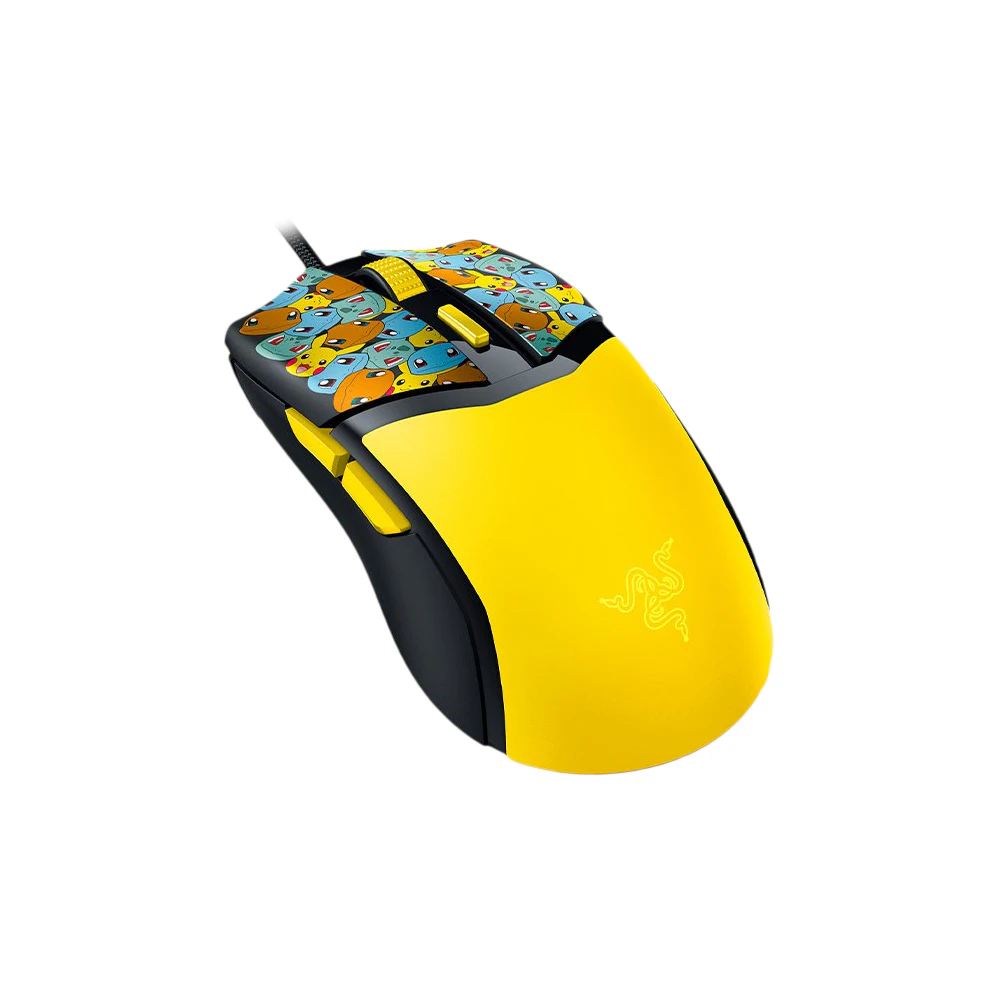 A large main feature product image of Razer Cobra - Customizable Gaming Mouse - Pokémon Kanto Starters Edition
