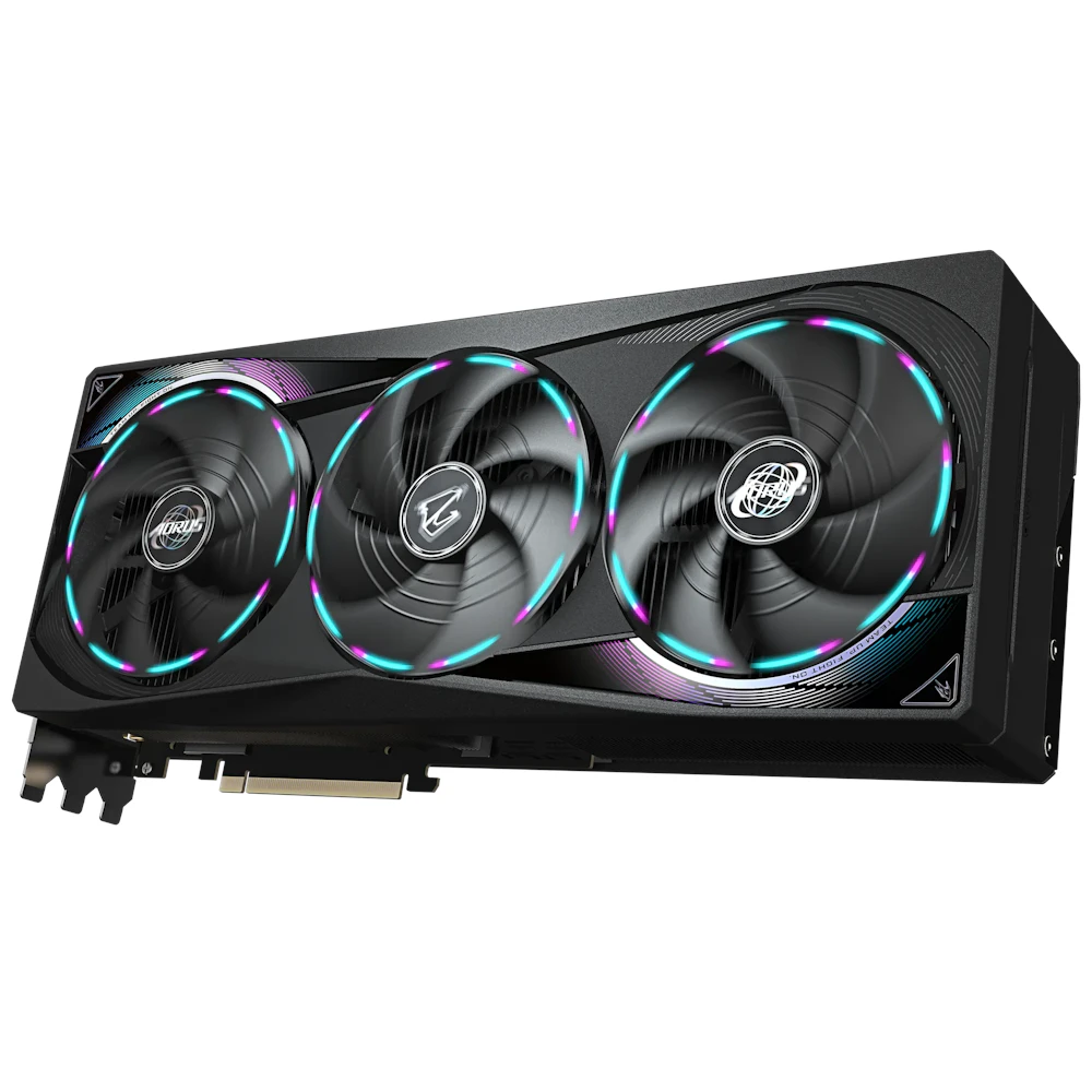 A large main feature product image of EX-DEMO Gigabyte GeForce RTX 5080 Aorus Master 16GB GDDR7