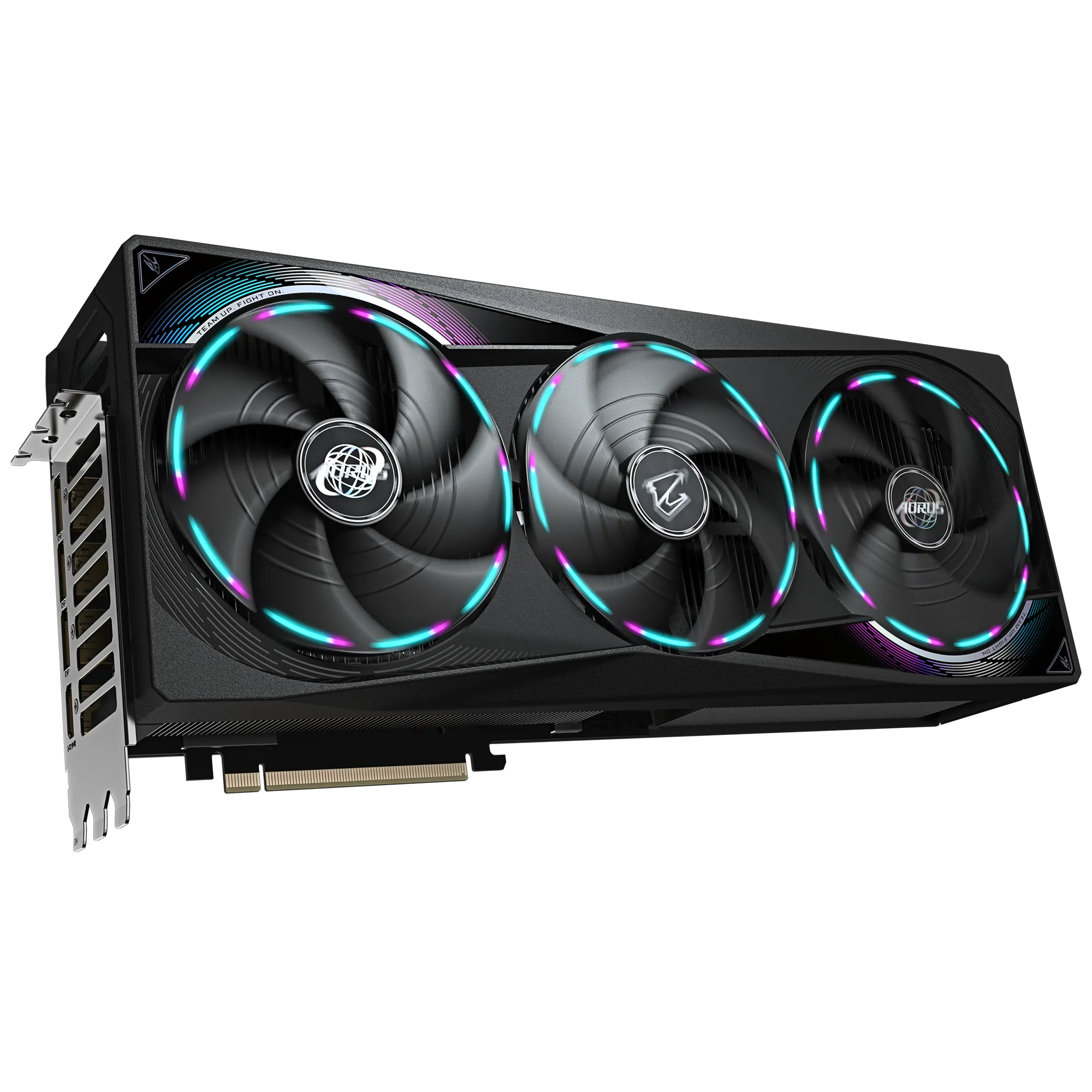 A large main feature product image of EX-DEMO Gigabyte GeForce RTX 5080 Aorus Master 16GB GDDR7