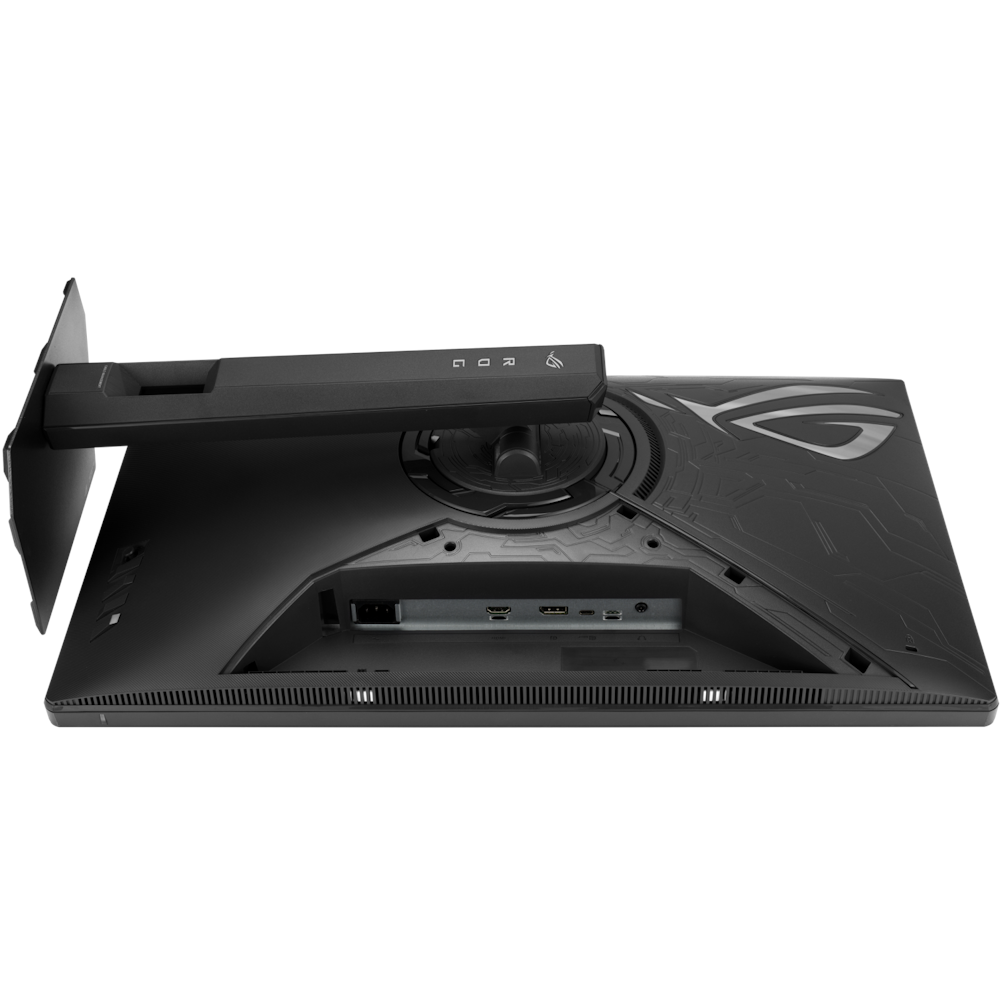 A large main feature product image of ASUS ROG Strix XG27UCGR Gen2 - 27" 4K 2160p 162Hz/1080p 485Hz Dual Mode 0.3ms Fast IPS Monitor