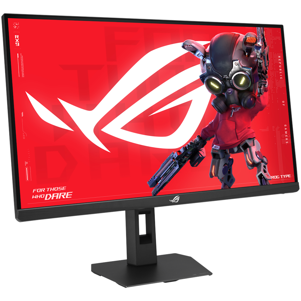 A large main feature product image of ASUS ROG Strix XG27UCGR Gen2 - 27" 4K 2160p 162Hz/1080p 485Hz Dual Mode 0.3ms Fast IPS Monitor