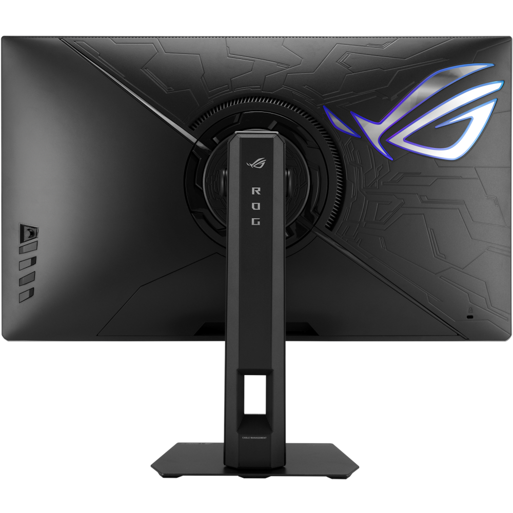 A large main feature product image of ASUS ROG Strix XG27UCGR Gen2 - 27" 4K 2160p 162Hz/1080p 485Hz Dual Mode 0.3ms Fast IPS Monitor