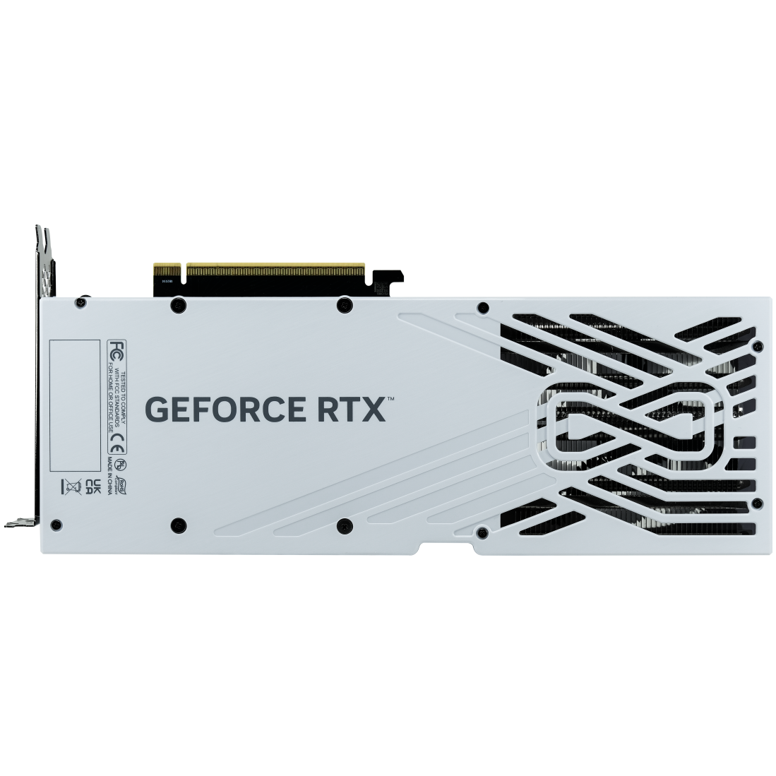 A large main feature product image of Palit GeForce RTX 5070 OC 12GB GDDR7 - White