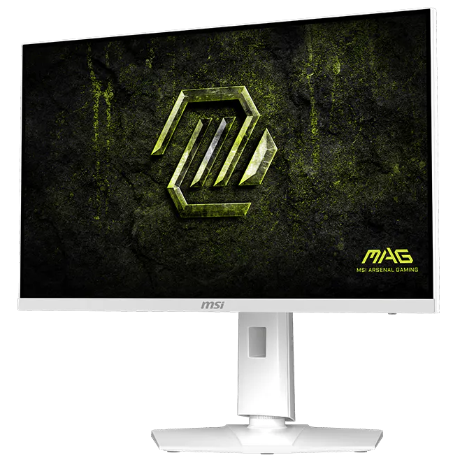 A large main feature product image of MSI MAG 274QRFW X32 - 27" 1440p 320Hz 0.5ms Rapid IPS Gaming Monitor