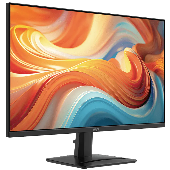 A large main feature product image of MSI PRO MP275Q E14 - 27" 1440p 144Hz IPS Monitor