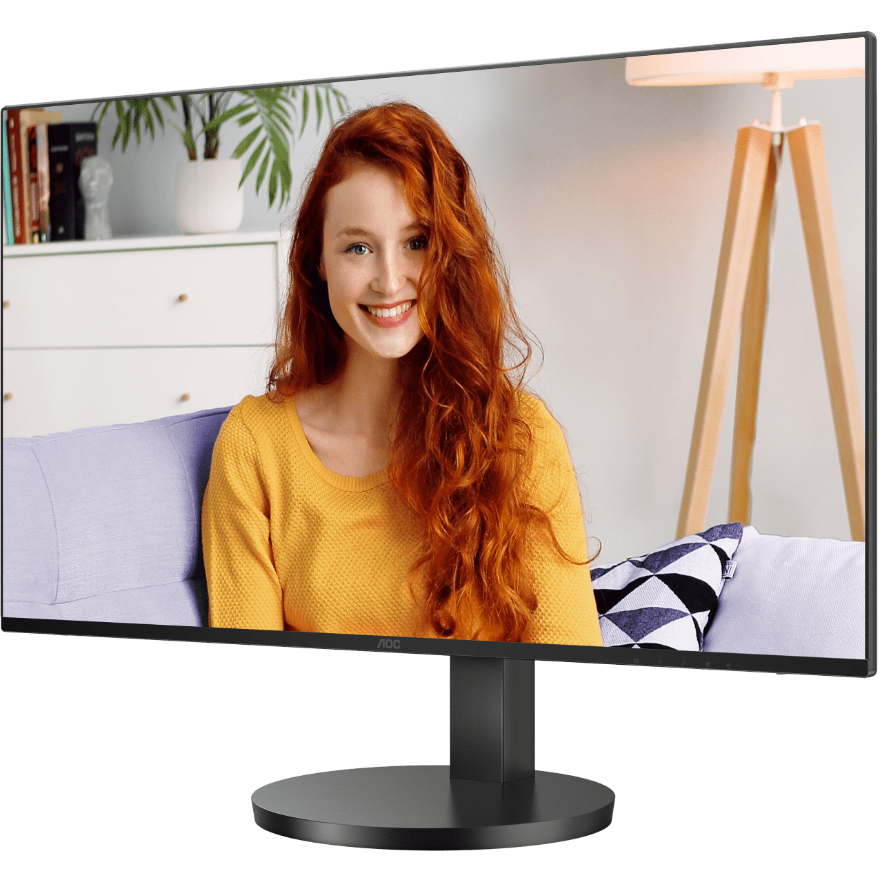 A large main feature product image of EX-DEMO AOC Q27B3CF3 - 27" 1440p 120Hz IPS Monitor