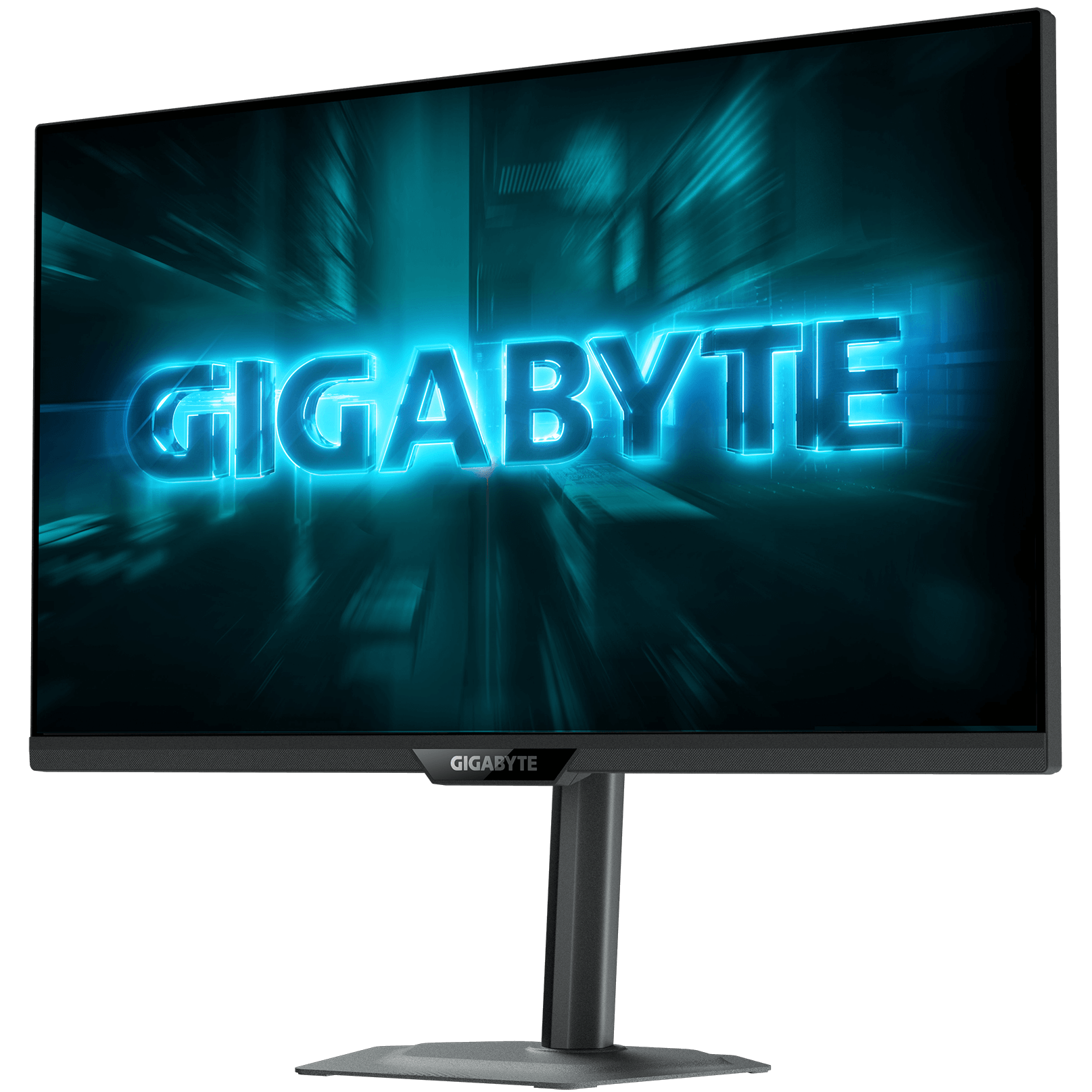 A large main feature product image of Gigabyte G27U - 27" 4K 2160p 160Hz/ 1080p 320Hz SS IPS Gaming Monitor