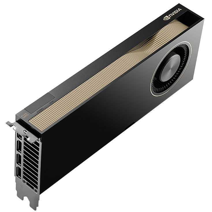 A large main feature product image of NVIDIA RTX PRO 6000 Blackwell Max-Q Workstation Edition - 96GB