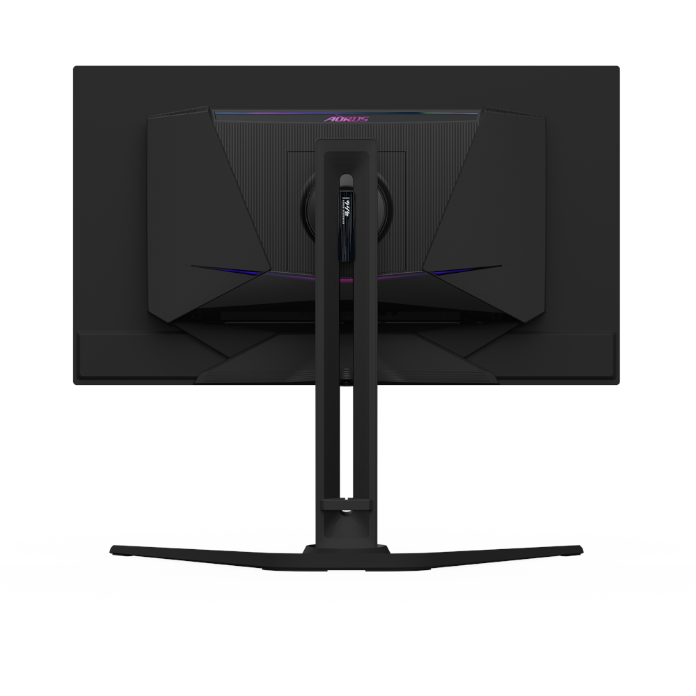 A large main feature product image of Gigabyte AORUS FO27Q5P - 27" 1440p 500Hz 0.03ms QD-OLED Gaming Monitor