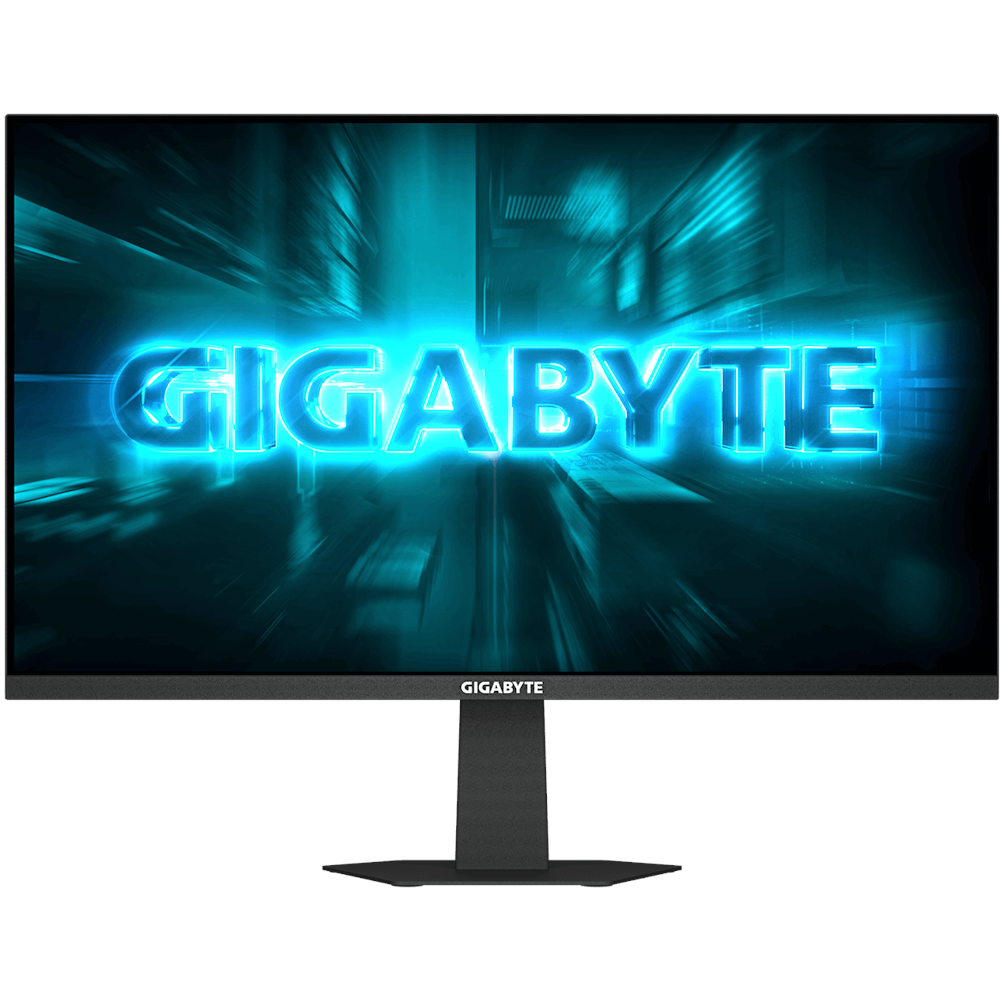 A large main feature product image of Gigabyte GS24F14A - 24" 1080p 144Hz IPS Gaming Monitor