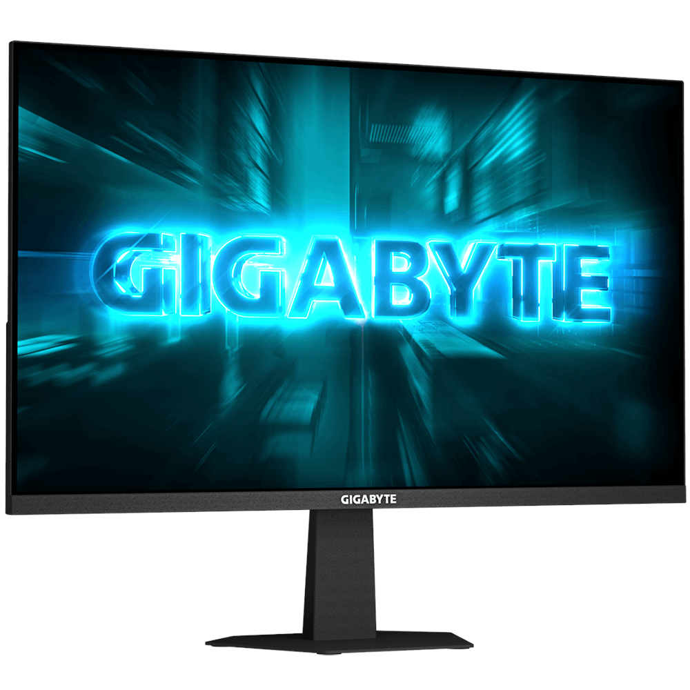 A large main feature product image of Gigabyte GS24F14A - 24" 1080p 144Hz IPS Gaming Monitor