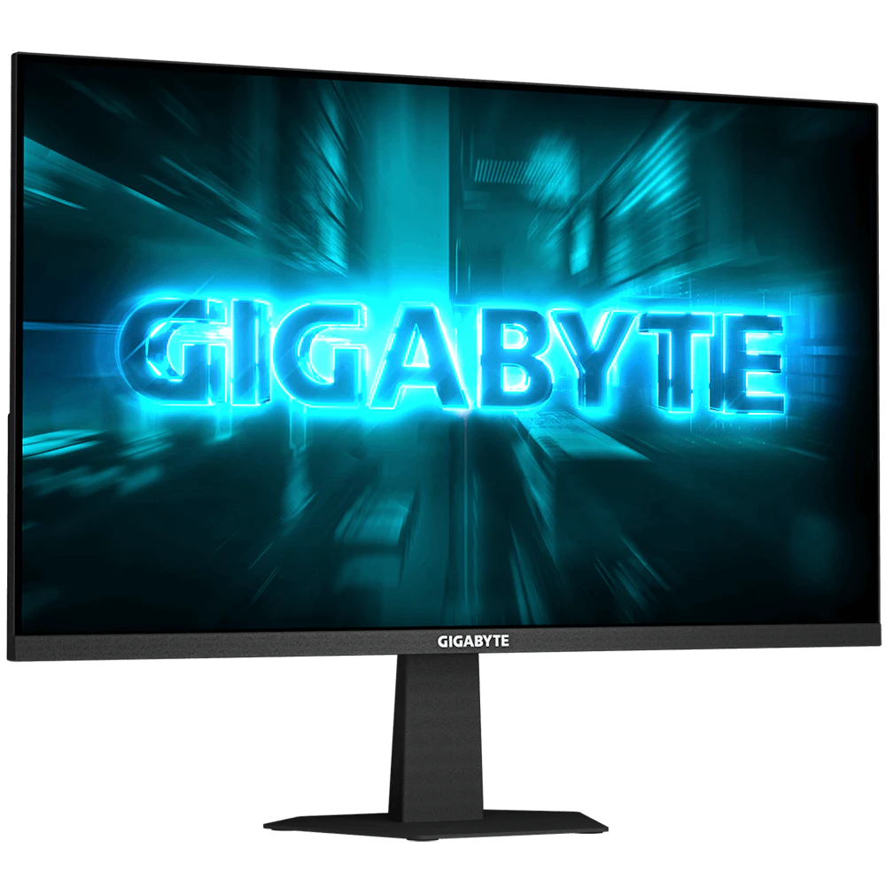 A large main feature product image of Gigabyte GS24F14A - 24" 1080p 144Hz IPS Gaming Monitor
