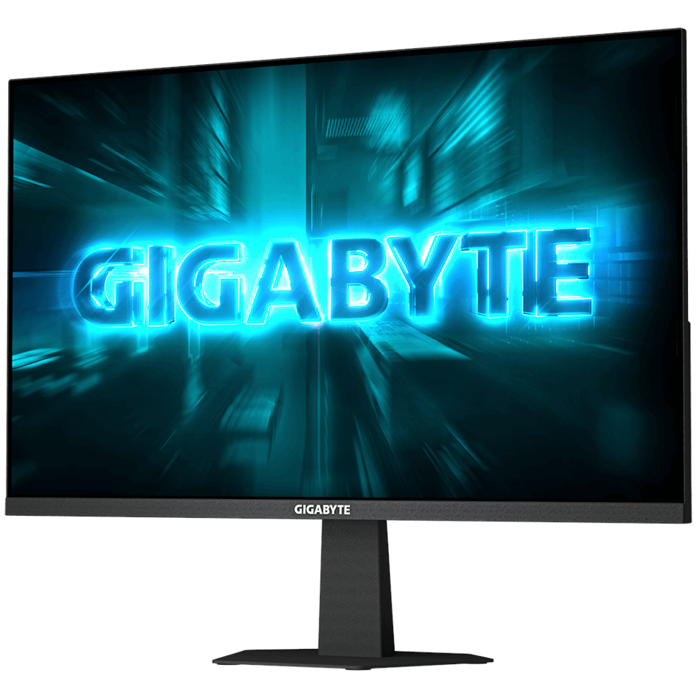 A large main feature product image of Gigabyte GS24F14A - 24" 1080p 144Hz IPS Gaming Monitor
