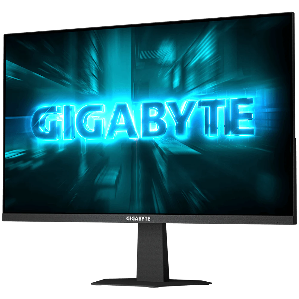 A large main feature product image of Gigabyte GS24F14A - 24" 1080p 144Hz IPS Gaming Monitor