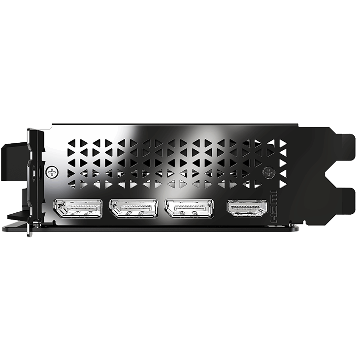 A large main feature product image of PNY GeForce RTX 5050 Dual Fan 8GB GDDR6