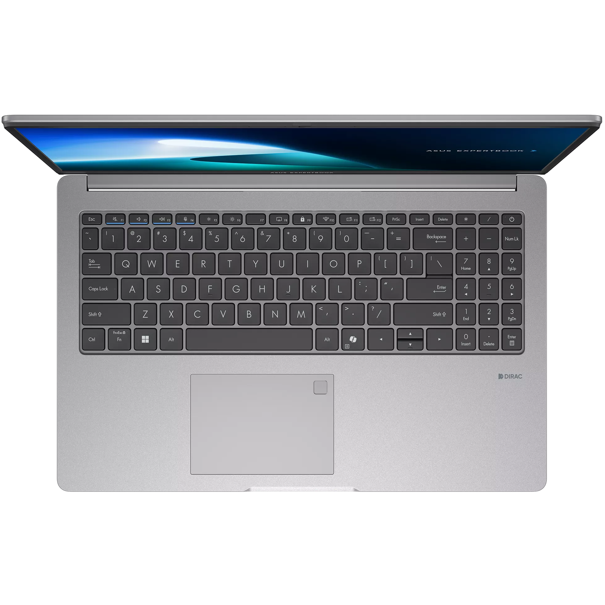 A large main feature product image of ASUS ExpertBook P1 (P1503) - 15.6", Core 5 210H, 16GB/512GB - Win 11 Pro Notebook