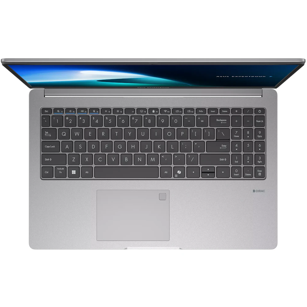 A large main feature product image of ASUS ExpertBook P1 (P1503) - 15.6", Core 5 210H, 16GB/512GB - Win 11 Pro Notebook