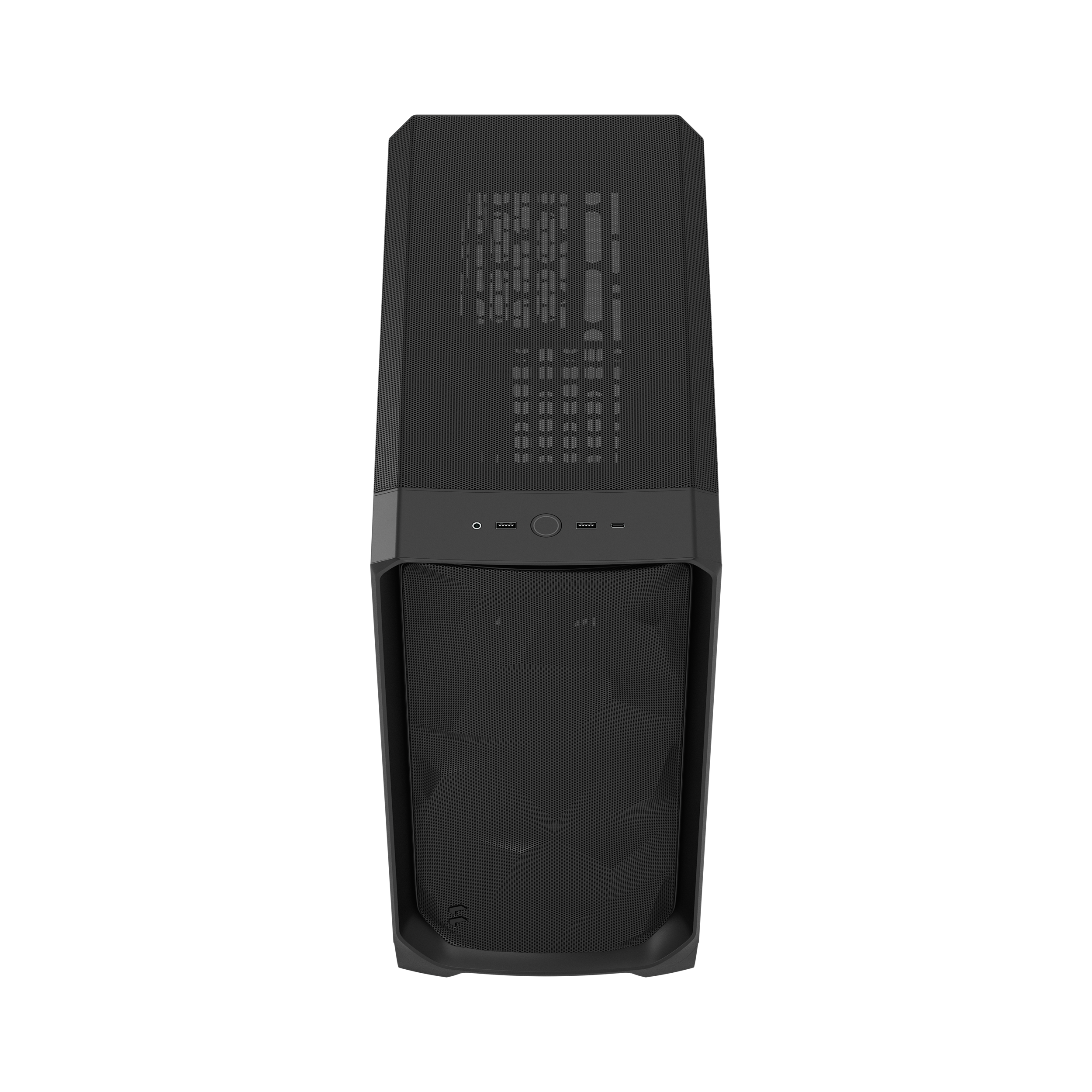 A large main feature product image of EX-DEMO Fractal Design Meshify 3 Solid Mid Tower Case (Black)