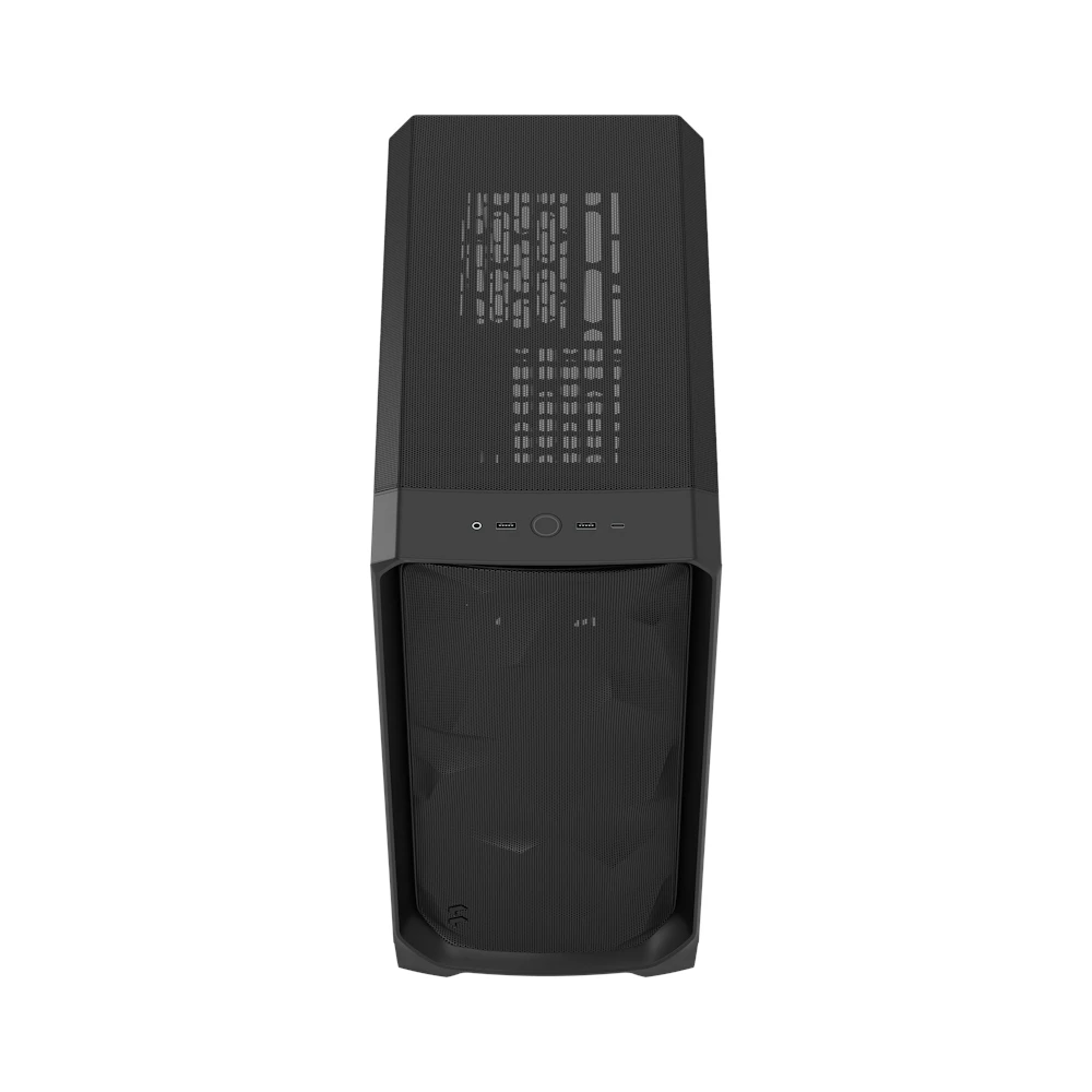 A large main feature product image of EX-DEMO Fractal Design Meshify 3 Solid Mid Tower Case (Black)