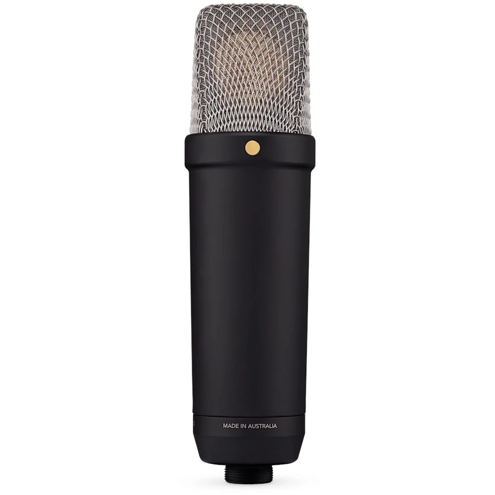 A large main feature product image of RODE NT1 5th Generation Studio Condenser Microphone (Black)