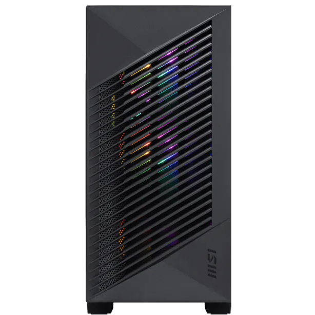A large main feature product image of MSI PRO Forge M050A Mini Tower Case