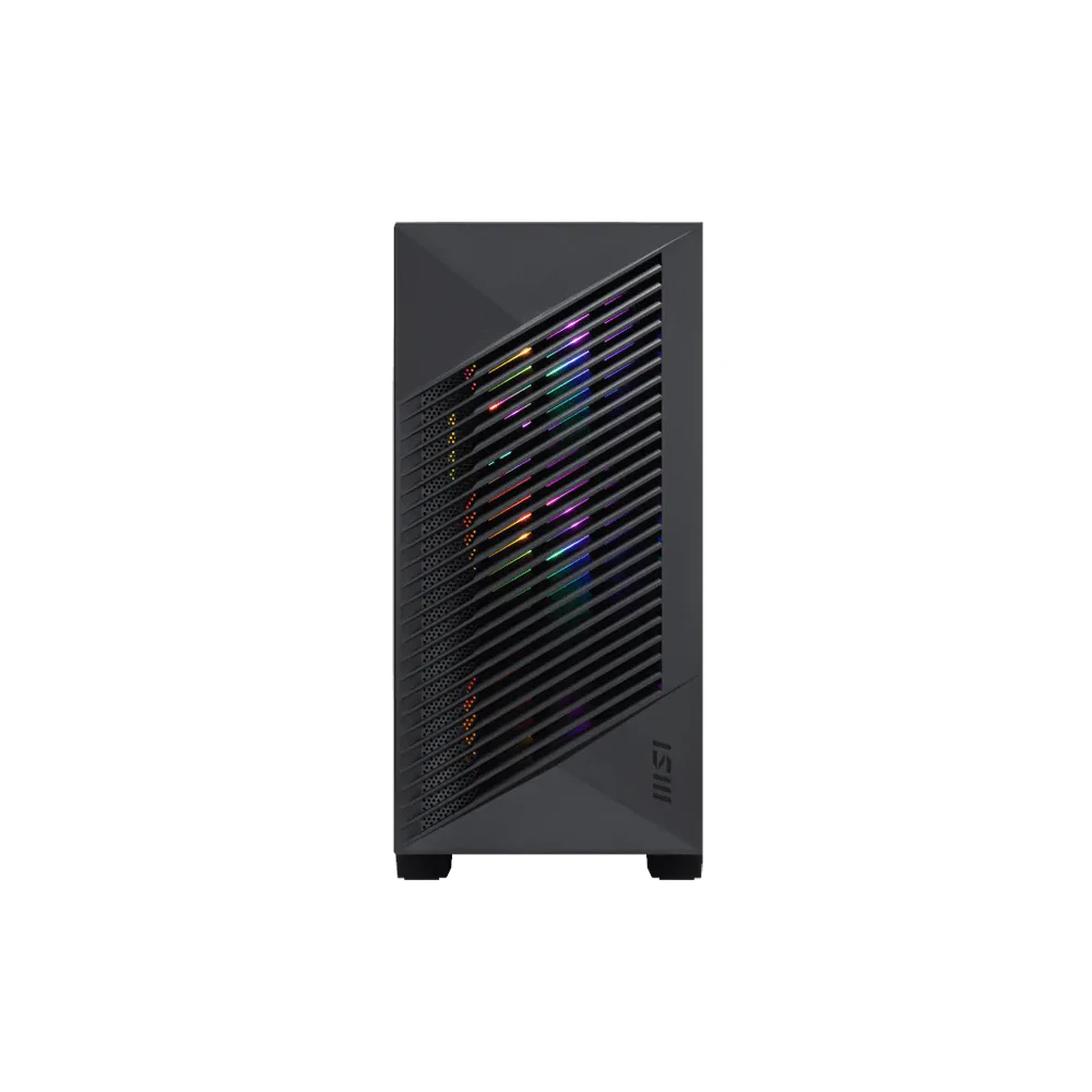 A large main feature product image of MSI PRO Forge M050A Mini Tower Case