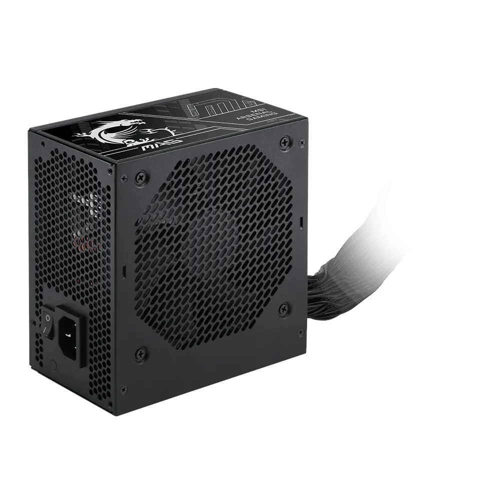 A large main feature product image of #PCR MSI MAG A750BN PCIE5 III - 750W Bronze PCIe 5.0 ATX PSU