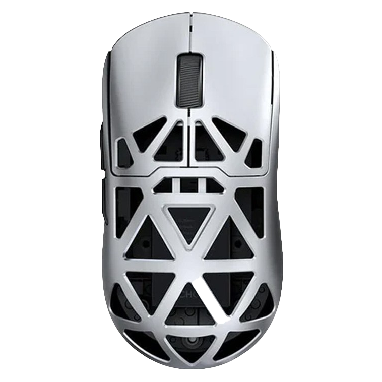 A large main feature product image of EX-DEMO MCHOSE AX5 Pro Max 56g Lightweight Magnesium 8K Wireless Gaming Mouse - Silver
