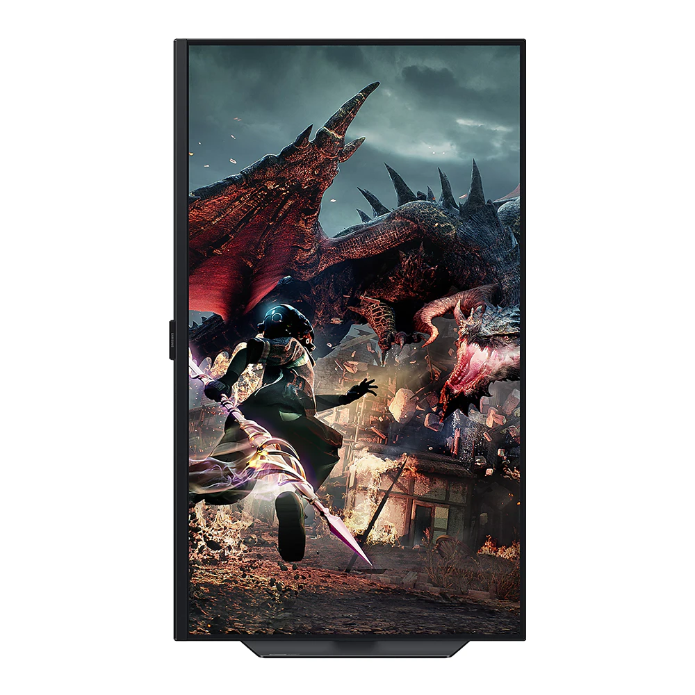 A large main feature product image of EX-DEMO Samsung Odyssey G50D - 32" 1440p 180Hz Fast IPS Gaming Monitor