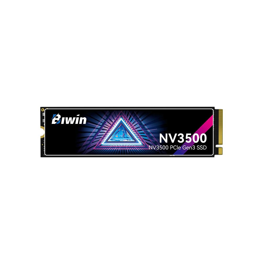 A large main feature product image of EX-DEMO BIWIN Black Opal NV3500 PCIe Gen3 NVMe M.2 SSD - 512GB