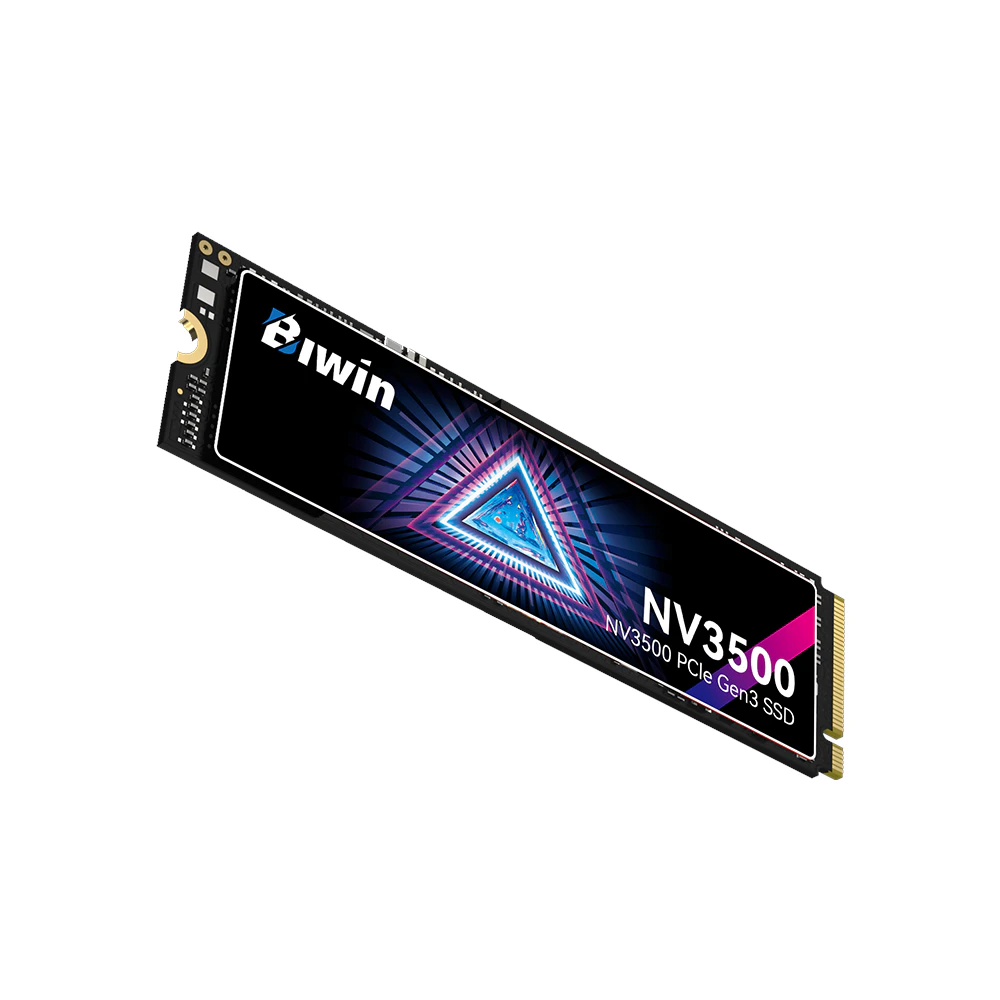 A large main feature product image of EX-DEMO BIWIN Black Opal NV3500 PCIe Gen3 NVMe M.2 SSD - 512GB