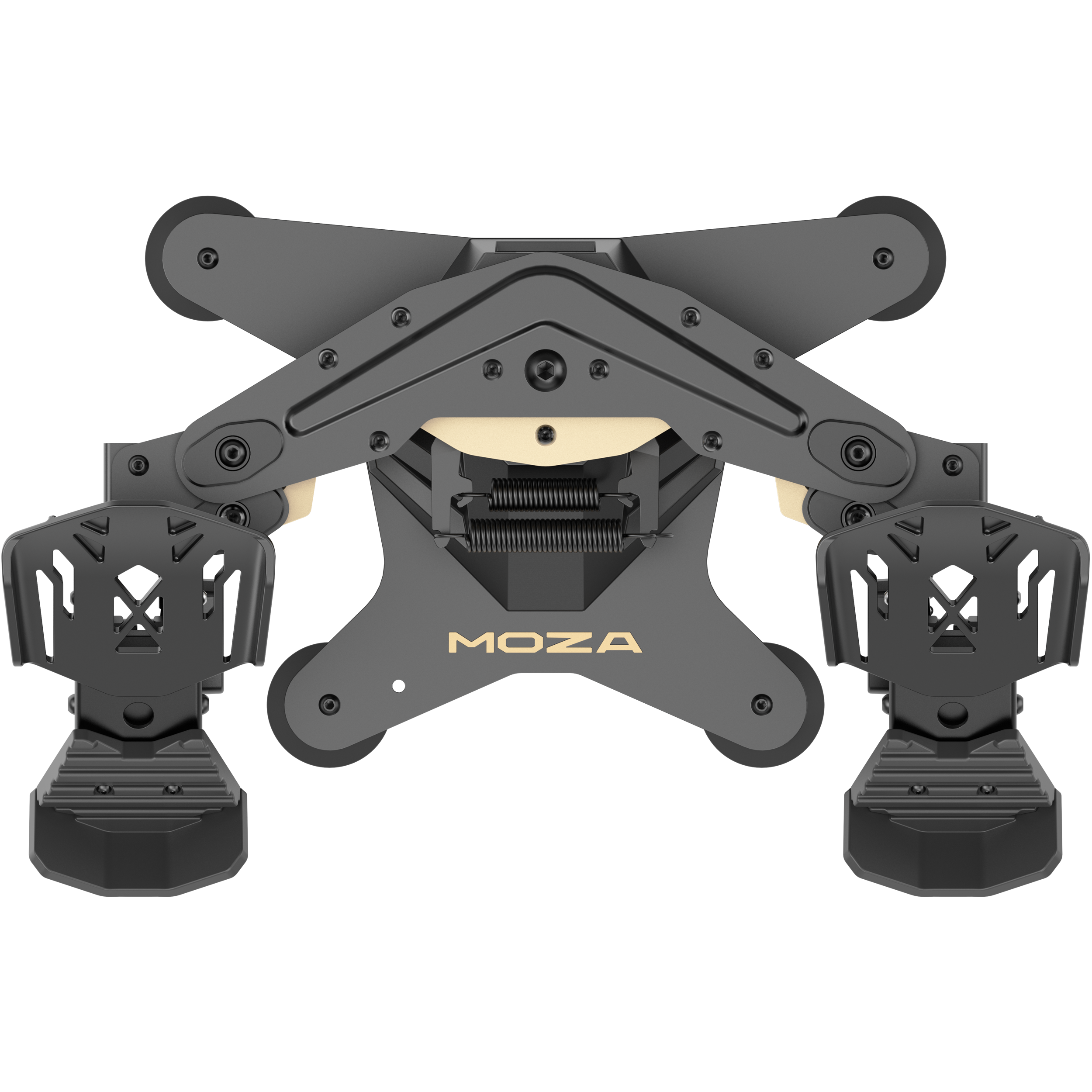 A large main feature product image of MOZA MRP Rudder Pedals