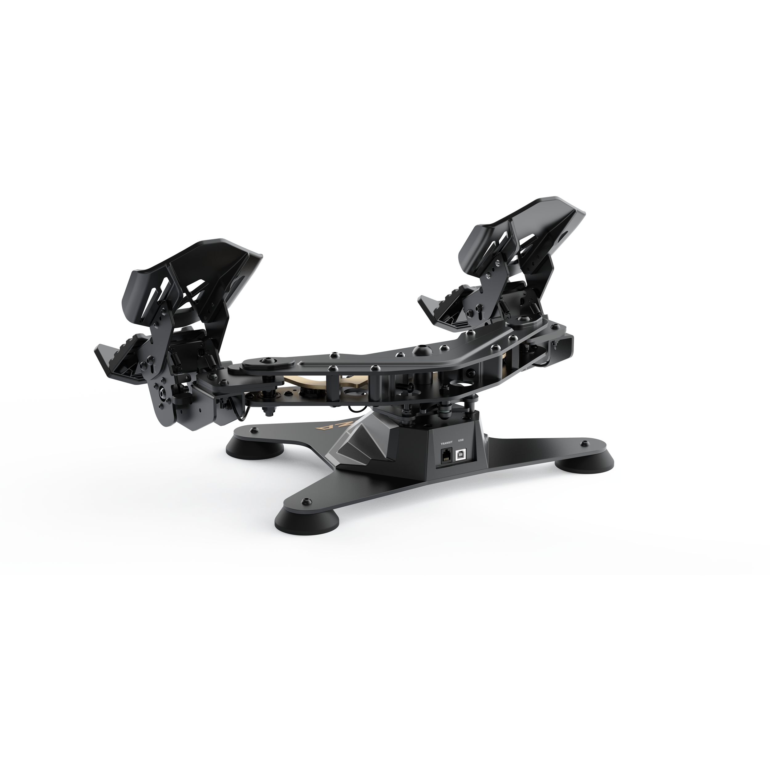 A large main feature product image of MOZA MRP Rudder Pedals