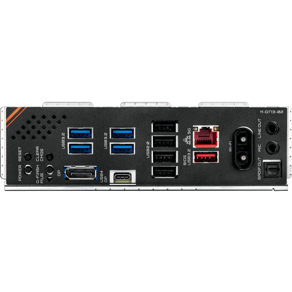 A large main feature product image of Gigabyte Z890M FORCE DUO X WIFI7 LGA1851 mATX Desktop Motherboard