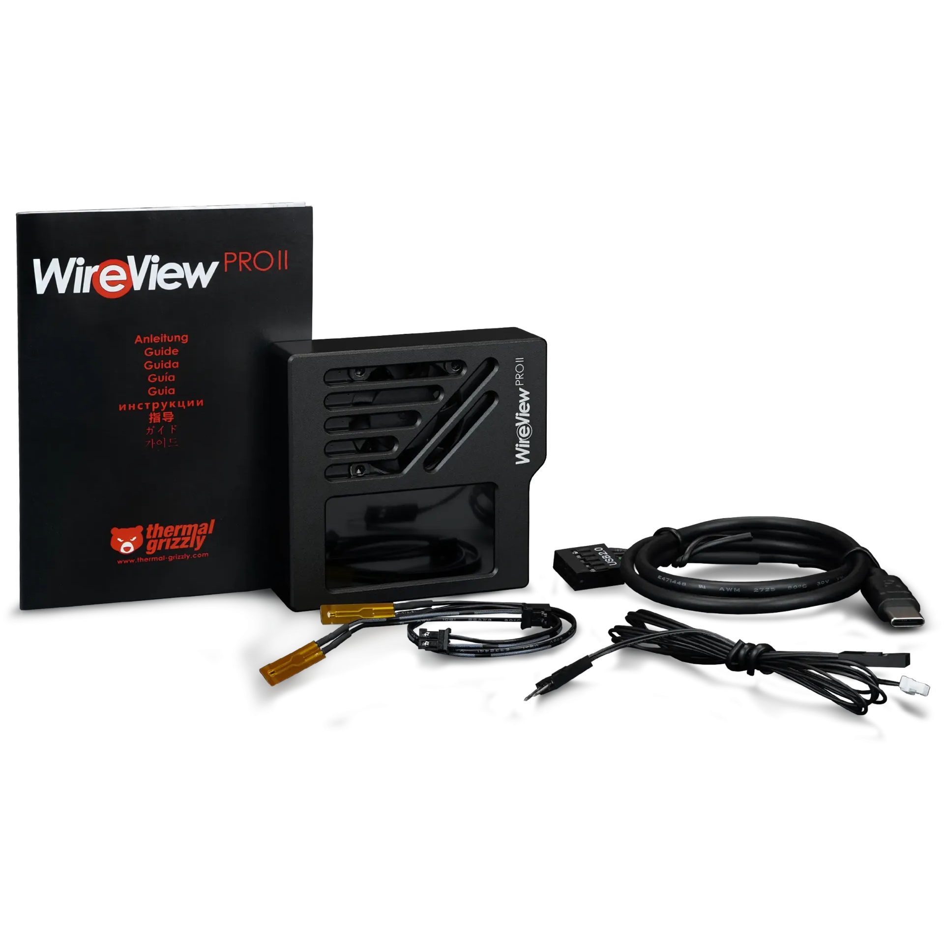 A large main feature product image of Thermal Grizzly WireView Pro II 12V-2x6 (Reverse)
