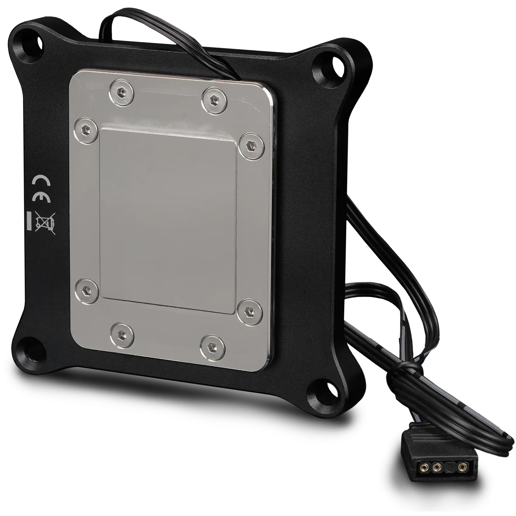 A large main feature product image of Thermal Grizzly Mycro Pro RGB CPU Water Block for Intel LGA1851