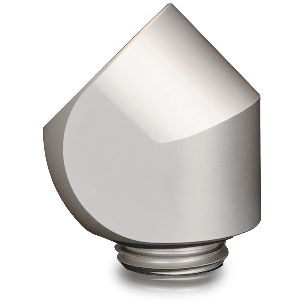 A large main feature product image of Thermal Grizzly DeltaMate Rotary - G1/4" 45 Degree Rotary Fitting (Nickel)