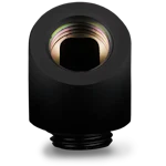 A small tile product image of Thermal Grizzly DeltaMate Rotary - G1/4" 45 Degree Rotary Fitting (Black)