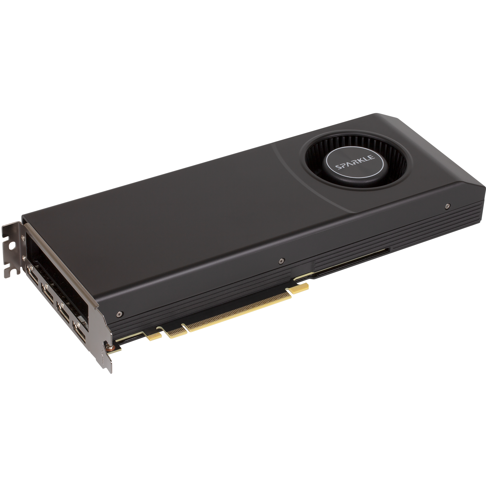 A large main feature product image of SPARKLE Intel Arc Pro B70 Blower 32GB GDDR6